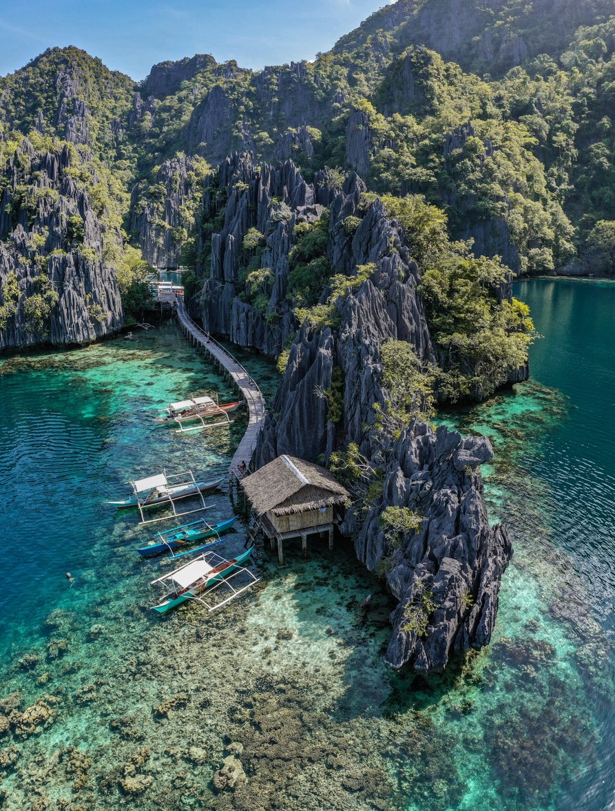 Coron Island in Philippines