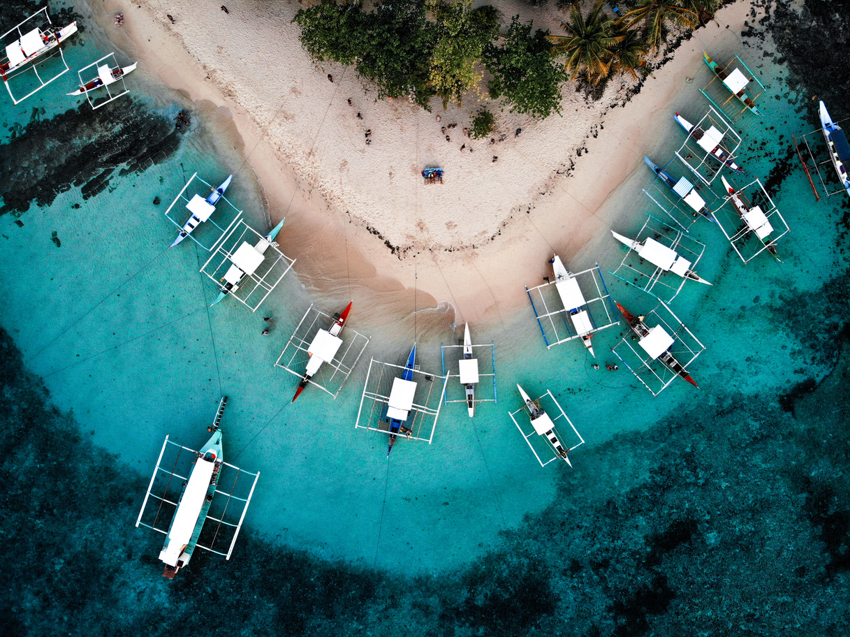 Guyam Island, Siargao, The Philippines - Aerial Photograph