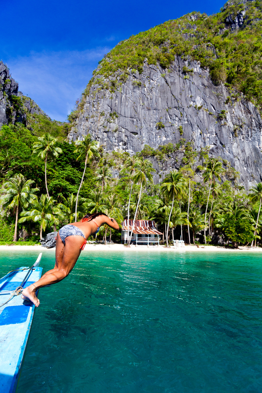 Philippines, Palawan Province, El Nido.