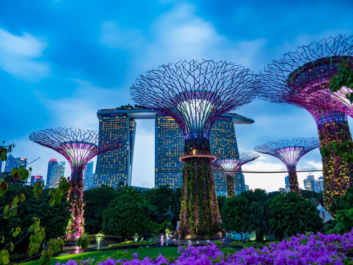 Gardens by the Bay in Singapore